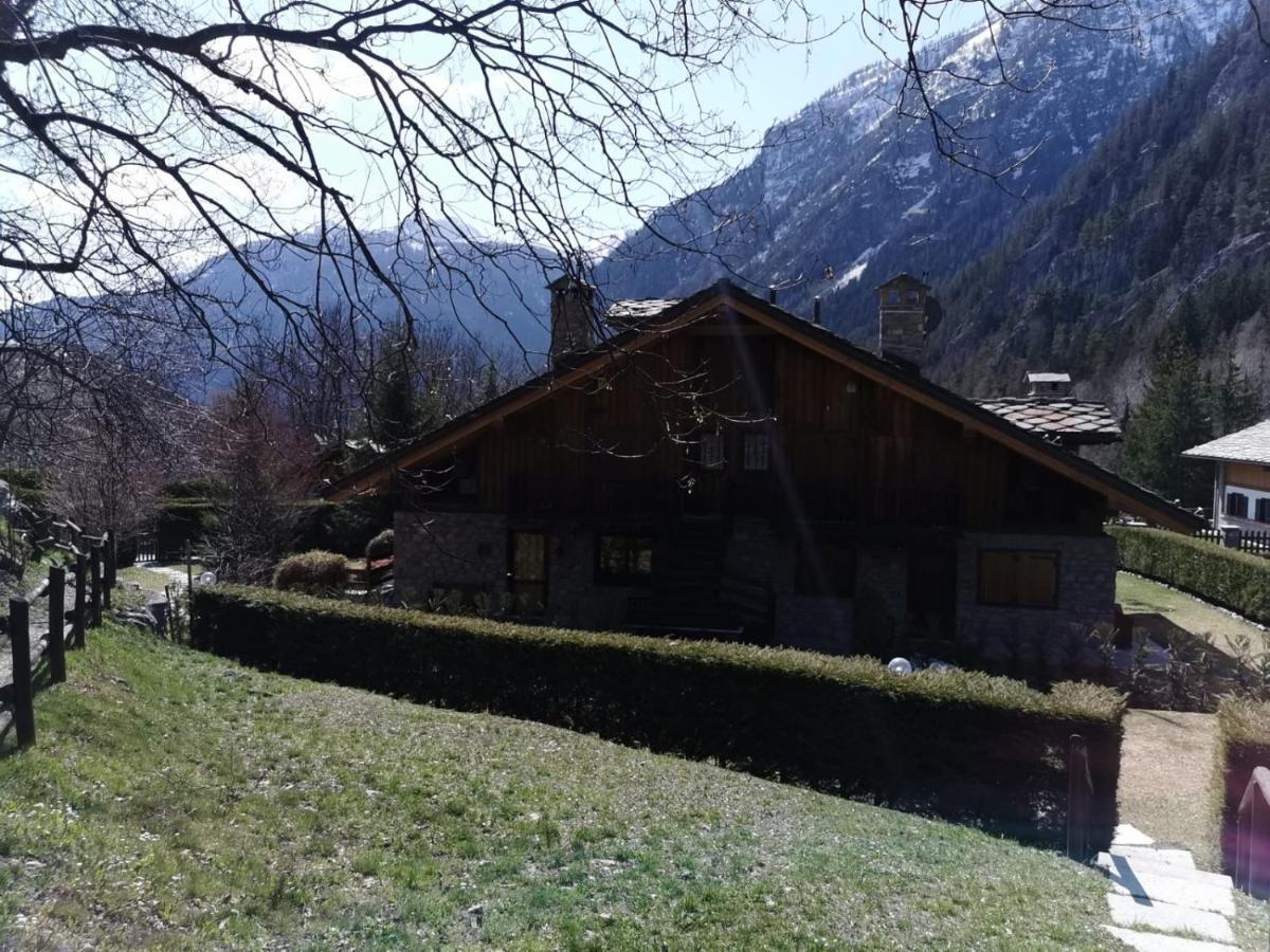 Chalet Monte Bianco Courmayeur Exterior foto